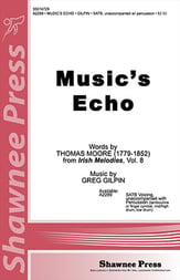 Music's Echo SATB choral sheet music cover